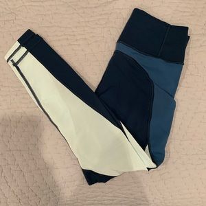 Colorblock Athleta 7/8 pants
